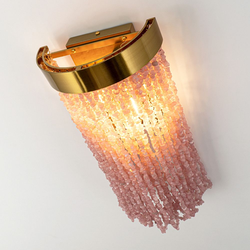 Бра 18*11*40 см, Е14*40W, Modestyle  MS.2442.400 BS-PK, Латунь