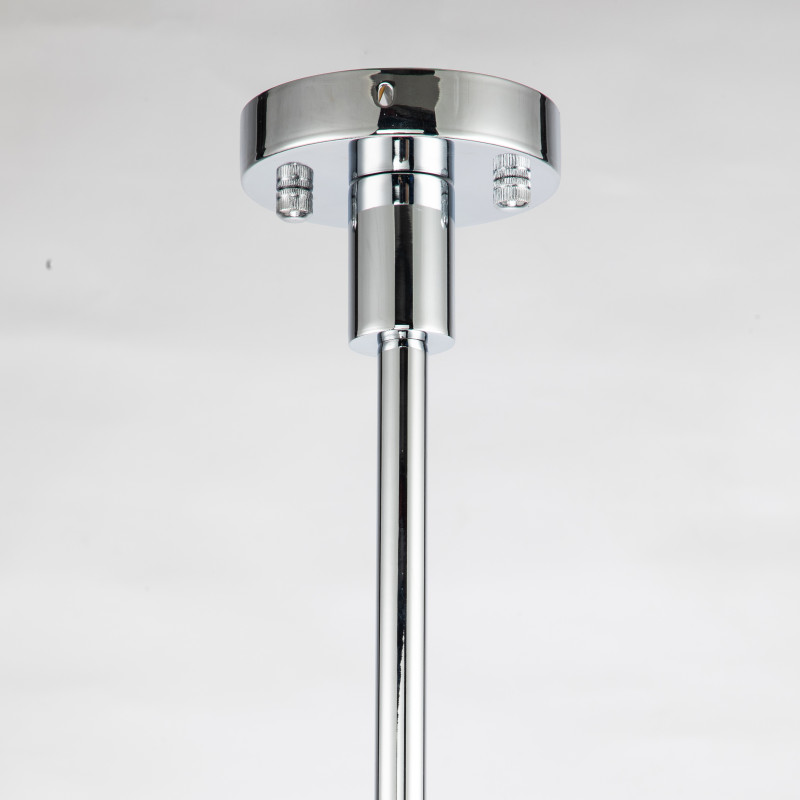Подвесная люстра Favourite Impulse 2971-9P, D750*H910/1125, хром, плафоны из стекла с эффектом кракле