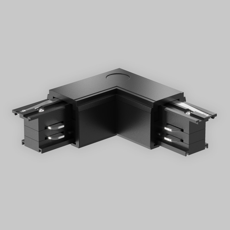 Коннектор для шинопровода Maytoni 3 phase track system TRA005CL-31B-L, черный
