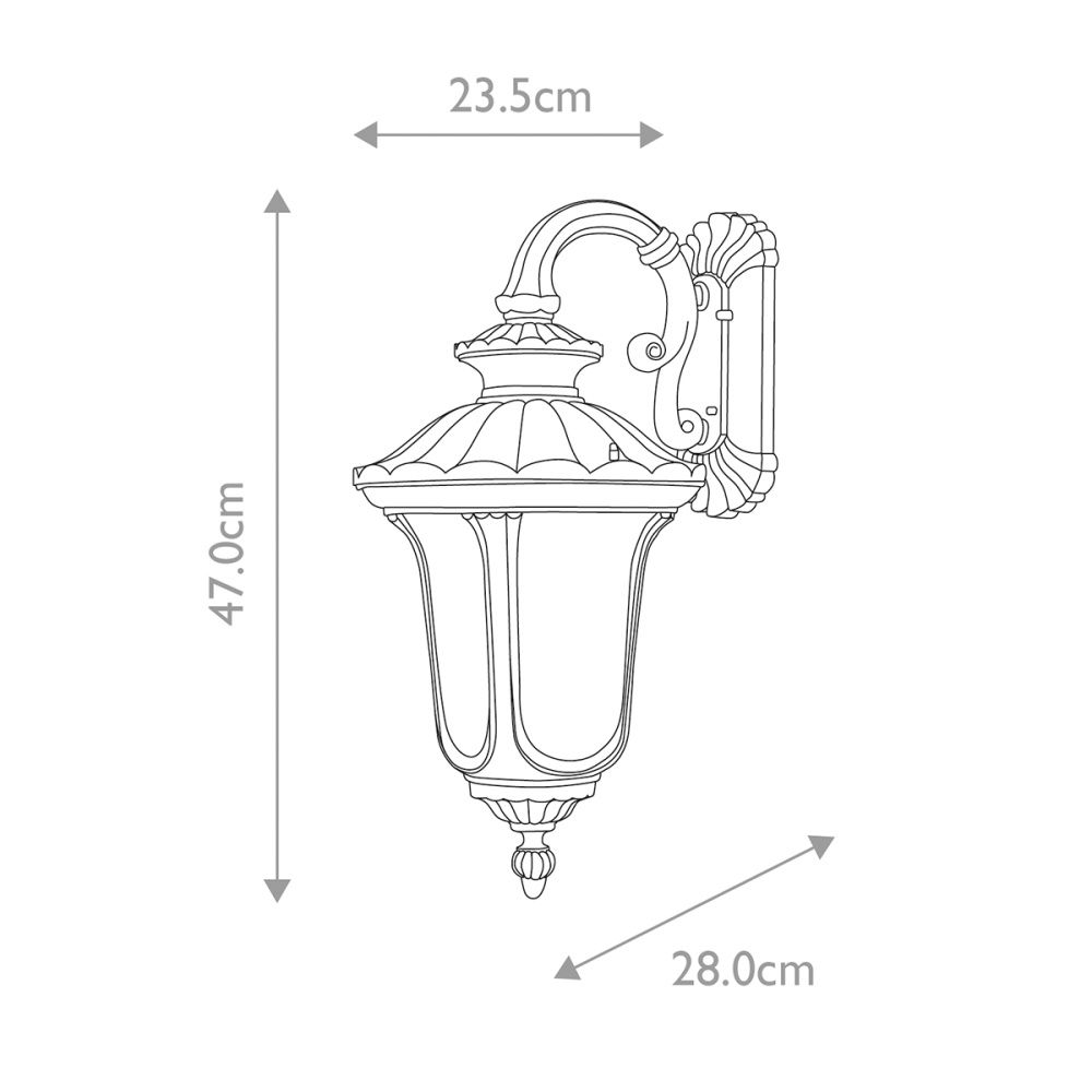 Настенный фонарь Elstead Lighting, Арт. CC2-S-BK
