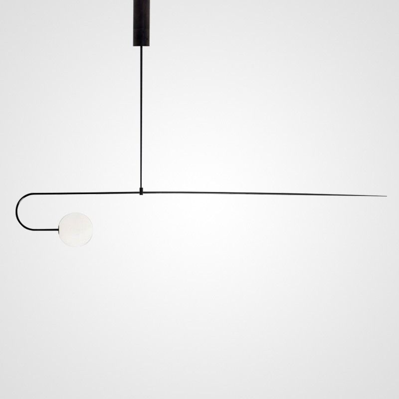 Подвесной светильник LINES G 120*120*21 см, 1*G4*20W, ImperiumLoft LINES-07, Чёрный