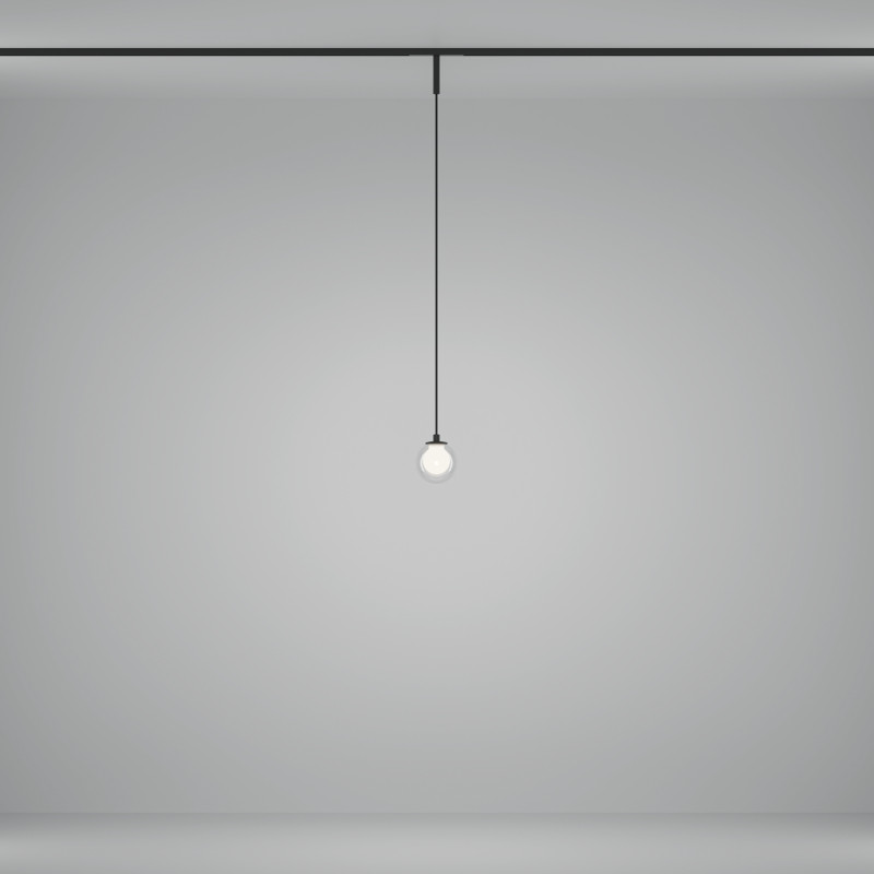 Светильник на шине 8*8*114,1 см, LED, 3000-6000К, Maytoni Technical Bubble TR181PL-1-4WTW-B черный