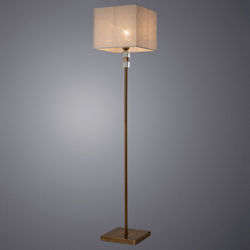 Торшер Arte Lamp North A5896PN-1PB, полированная медь
