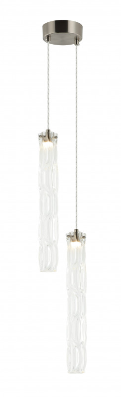 Светильник 15*60*53/150 см, 2*LED 12W Никель Stilfort Still 2163/11/02WP