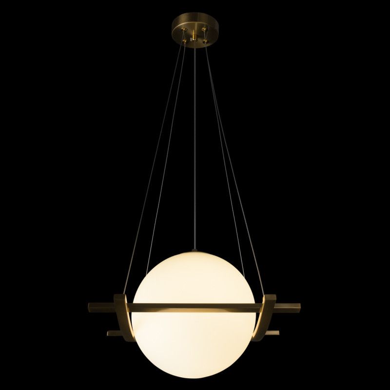 Подвесной светильник 38*38*-27,5 см, 1*E27*40W, LOFT IT Swing 10424/250, бронзовый