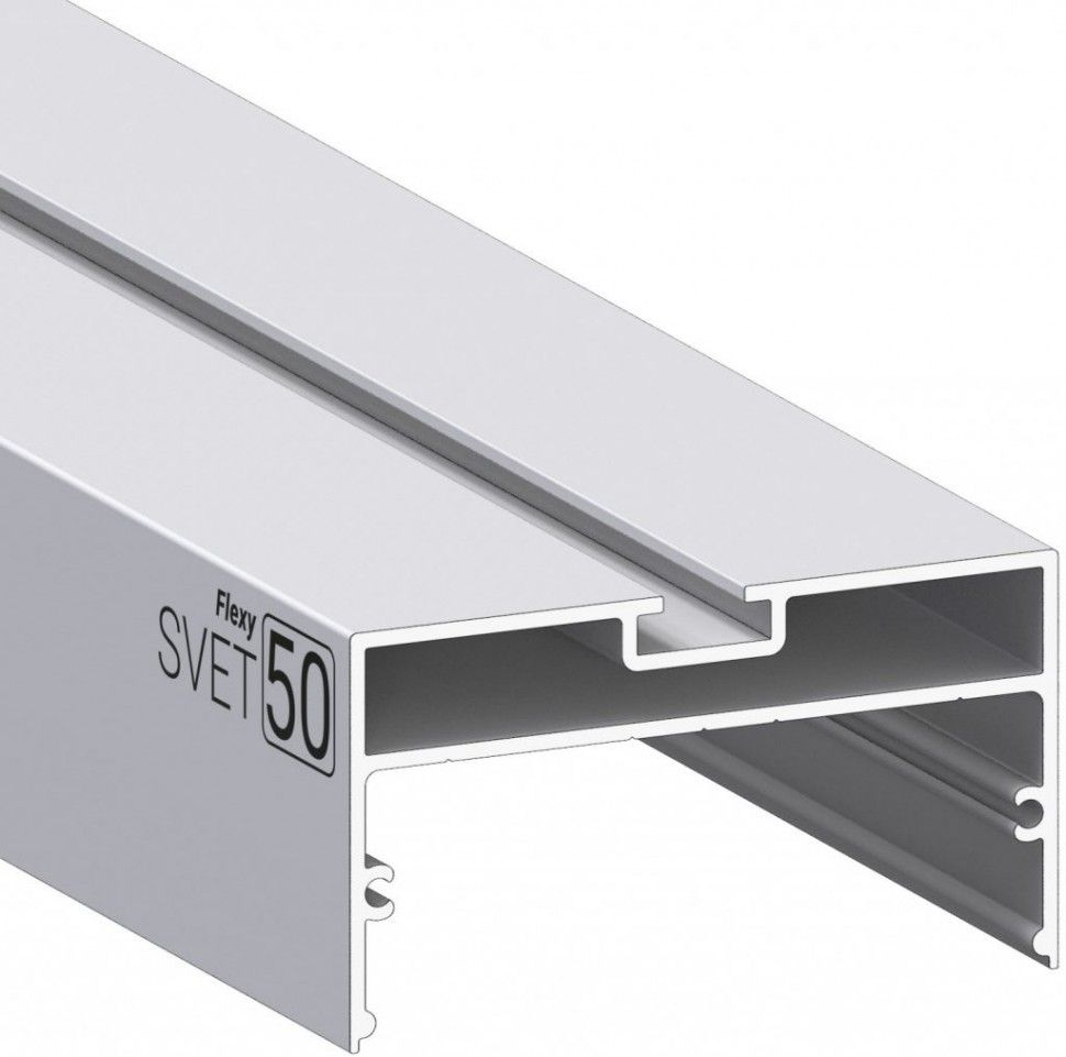 Профиль Flexy SVET 50 (ПФ 2682 «Свет 50 мм») Некрашеный, цена за шт. 