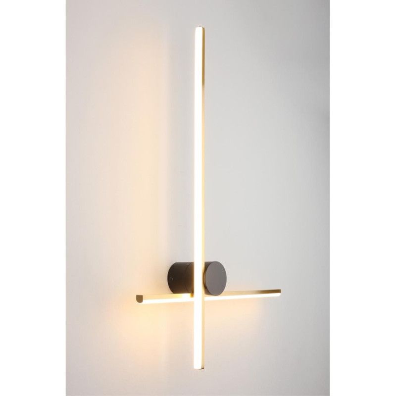 Бра 8,5*40*60 см, 1*LED, 12W, 3000K, Aployt BEATRIS APL.056.01.12, латунный