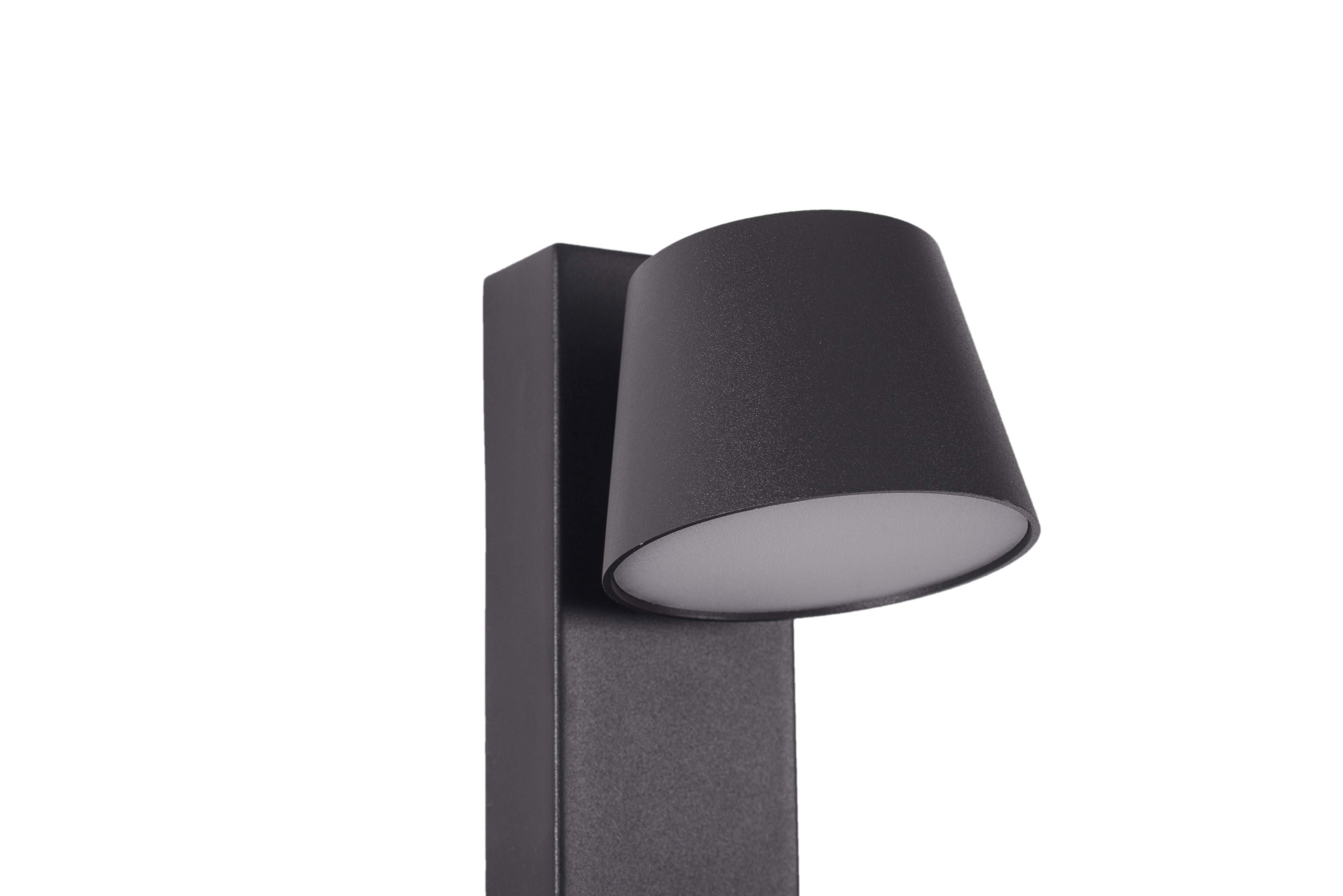 Настенный светильник 13*28*9 см, LED 6W 4000K черный Zortes Tommy ZRS.23005.6