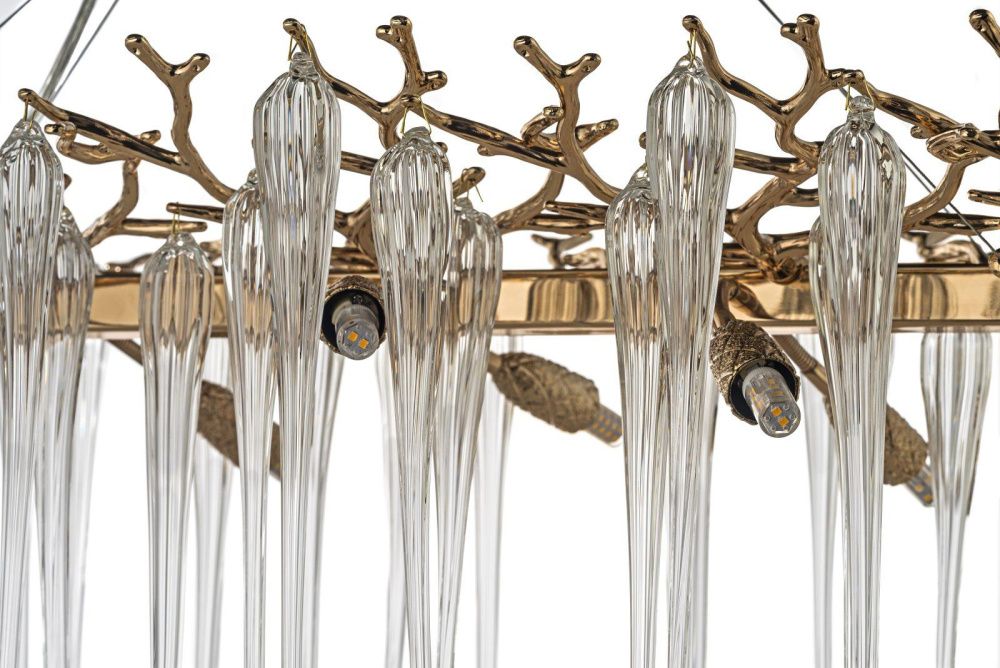 Люстра подвесная ** см, 16*G9*40W, Dio D`arte Tavenna Gold Tavenna H 1.5.150x48.101 G, золотой