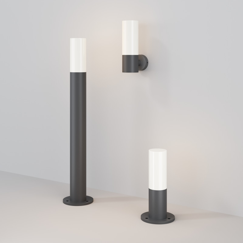 Светильник 25 см, Maytoni Willis O418WL-01GR, серый