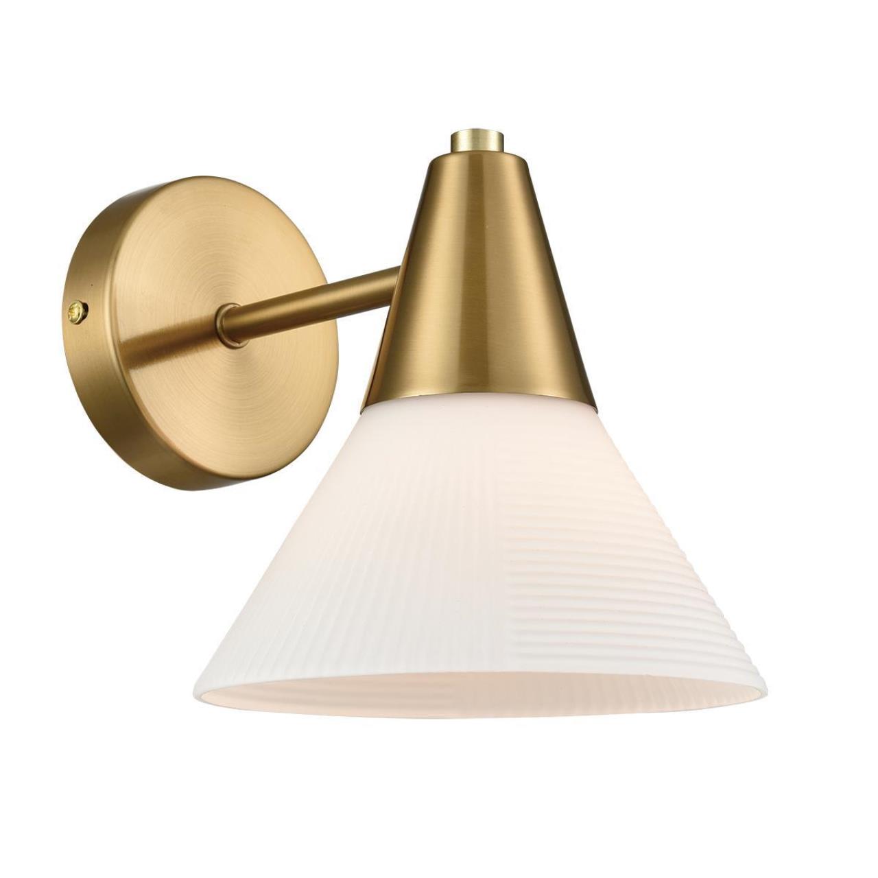 Бра 22*17,5 см, 1*E27 Lumion Corne 8113/1W латунь