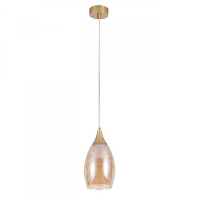 Подвесной светильник 12*25 см, 1*E14 золотистый Arte Lamp Barry A7951SP-1GO
