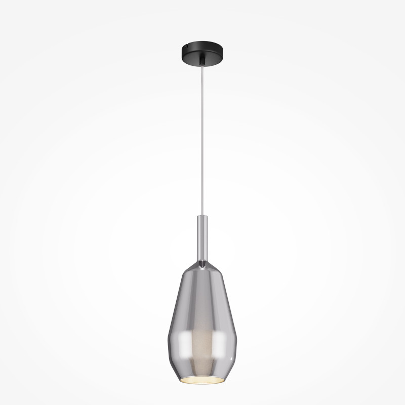 Подвесной светильник 16*16*342 см, 1*E27, 60W, Maytoni Duality MOD271PL-01B8 черный