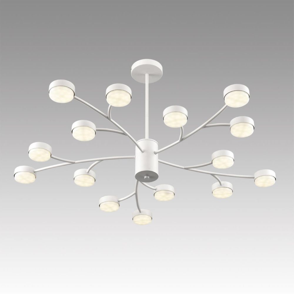 Люстра *100*-48 см, 15*GX53*7W, K, Lumion TORINA 8265/15, белый