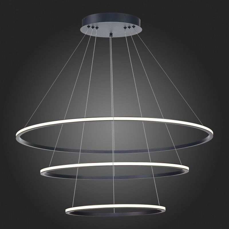 Светильник подвесной 80 см, 114W 4000K ST LUCE ST604 OUT ST604.443.114 Черный