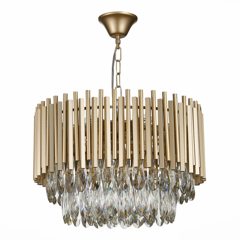Люстра подвесная 45 см, ST LUCE BARLETTA SL1625.203.09 шампань