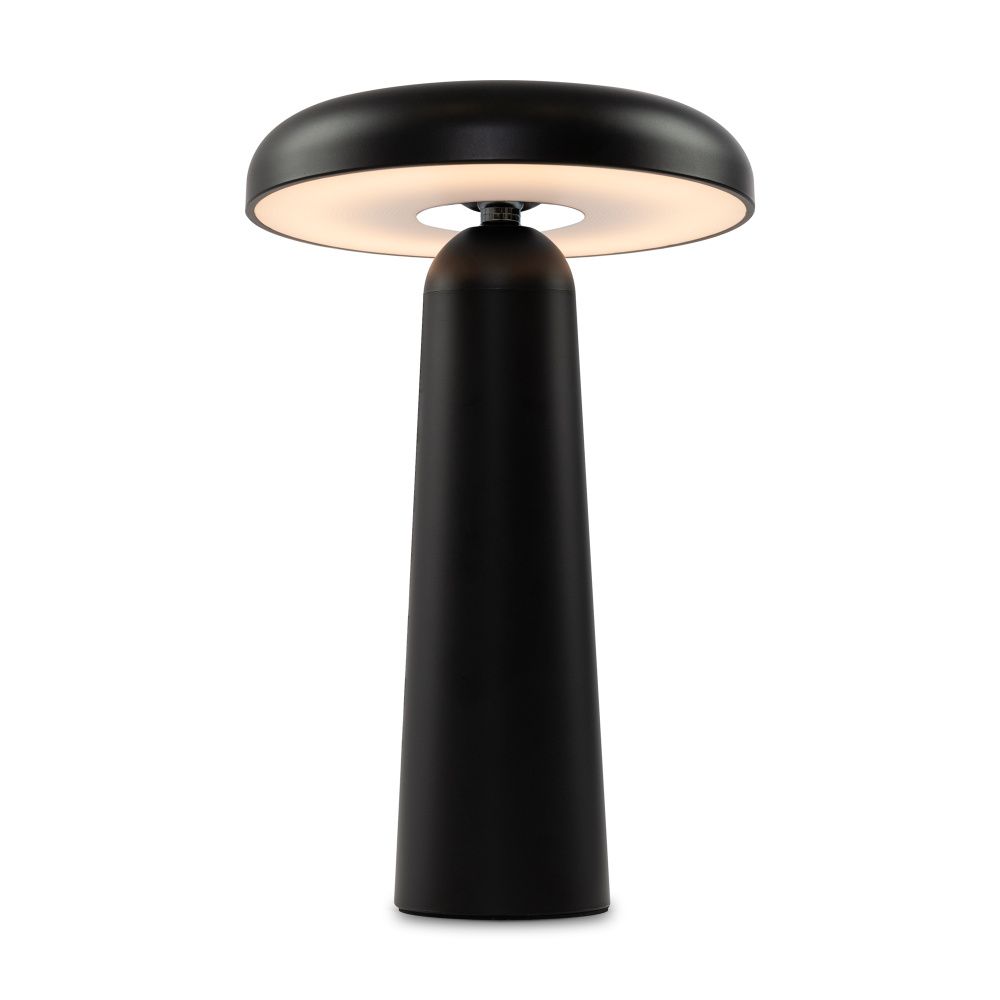 Аккумуляторный светильник *14*-21,8 см, *LED*4W, Freya Mushroom FR6109TL-L4B, Черный