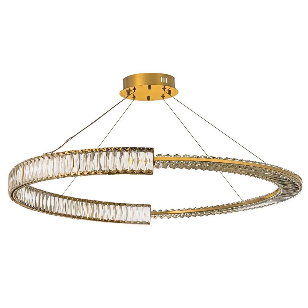 Подвесной светильник *100* см, Led лента*LED*88W, 3000/6000K, Dio D`arte Caneva Caneva L 1.5.100.100 G, золотой