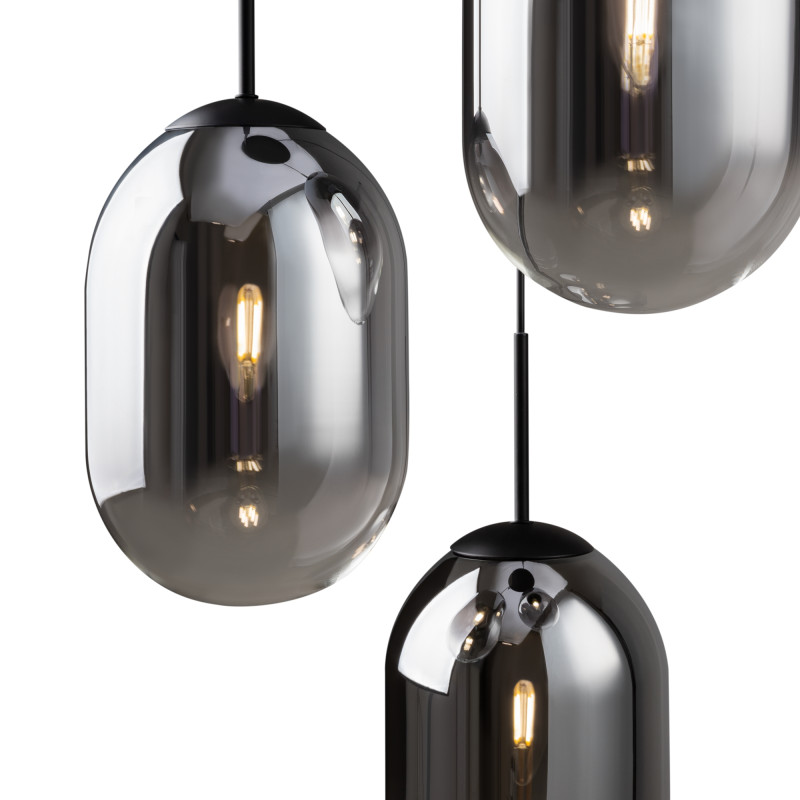 Светильник 43 см, Freya Tesse FR1011PL-03B, черный