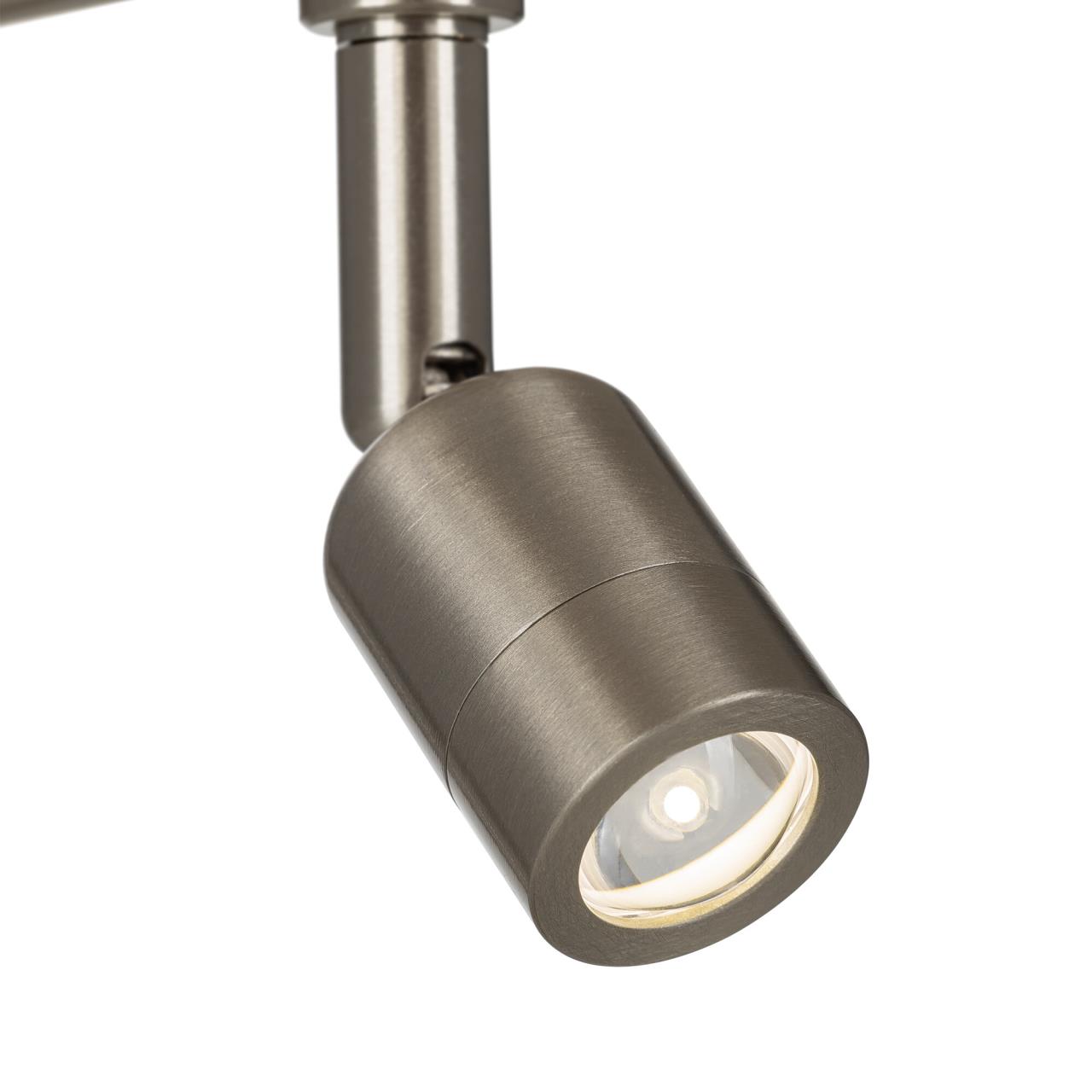 Настольная лампа 60 см, E27+LED, 4000K, Citilux DUPLET CL801011, матовый хром