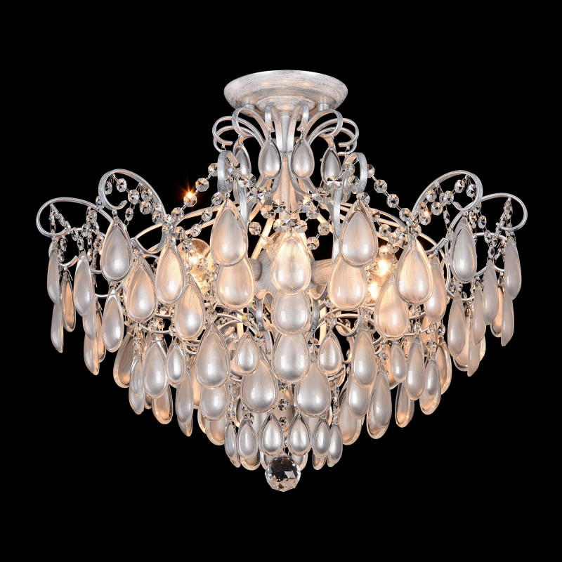 Потолочная люстра Freya Chabrol FR2302CL-06S (серебро)