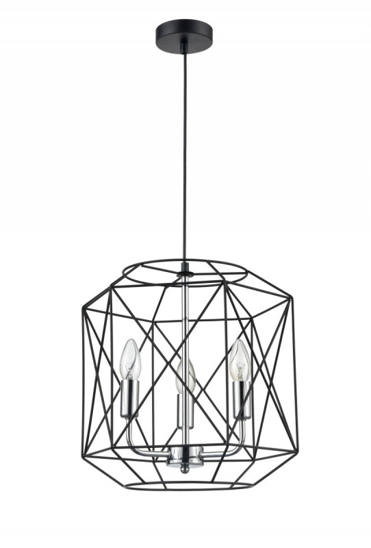 Подвесной светильник  35*161 см, 3*E14 хром Vele Luce Evans VL4032P03