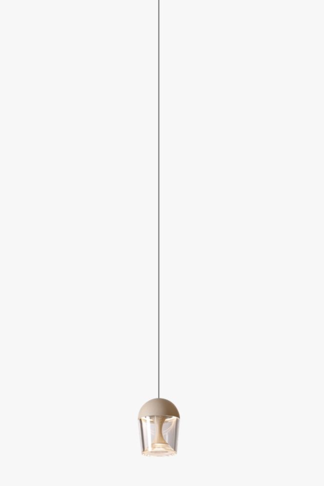 Подвесной светильник D01511, D100 / H1200мм LED, 7W, K, Alva Donna, бежевый хаки