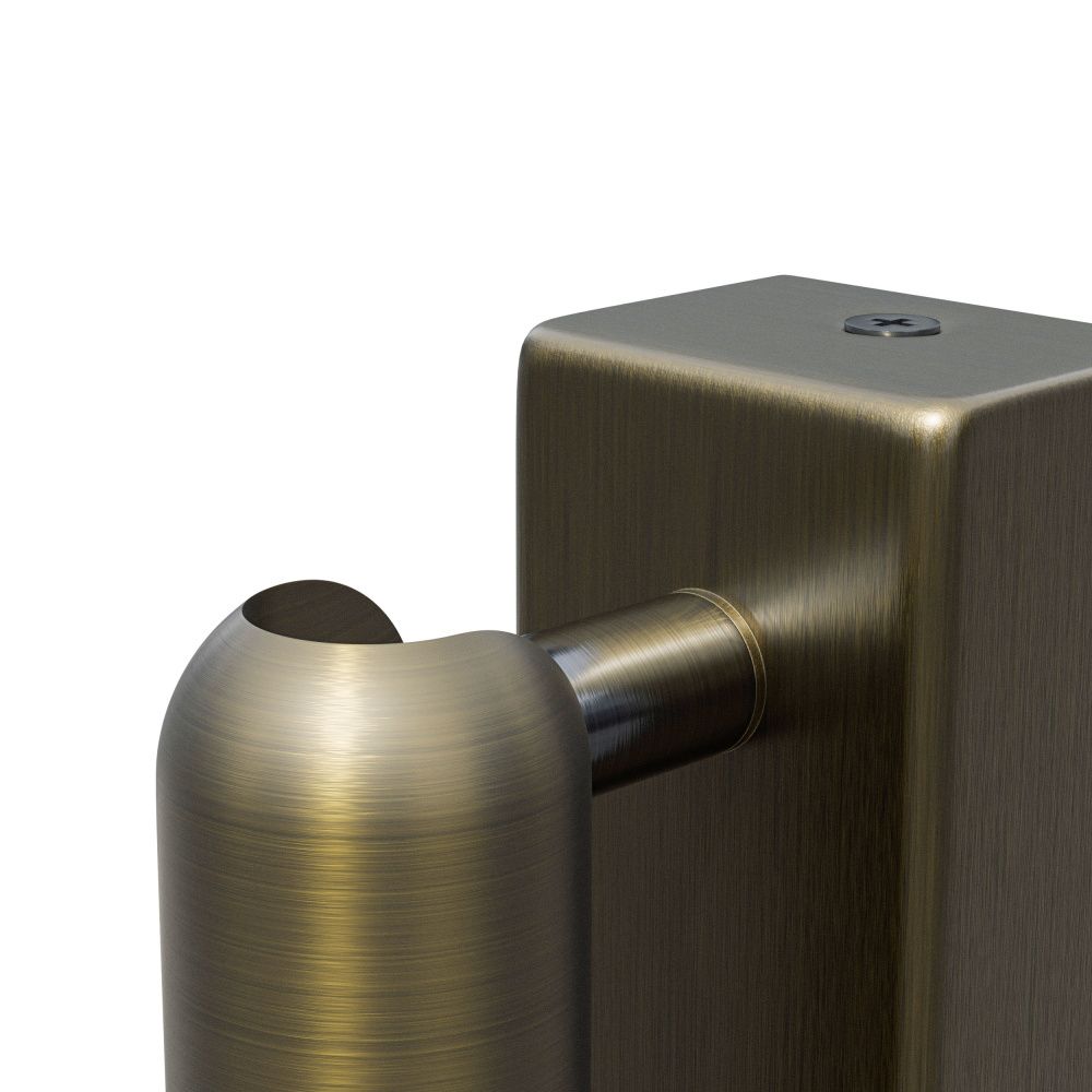 Бра 3*4*14 см, *3W, 3000K, Lightstar Omega 200731, Бронза