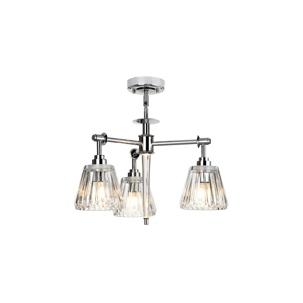 Люстра для ванных комнат *47*41-132 см, G9*3,5W, Natural Concepts Elstead Lighting Agatha WX1, черный