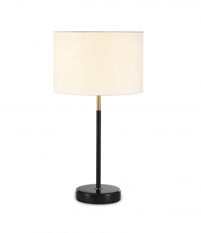 Настольная лампа 30*54 см, E27 60 W, Moderli Visalia V10530-1T Черный