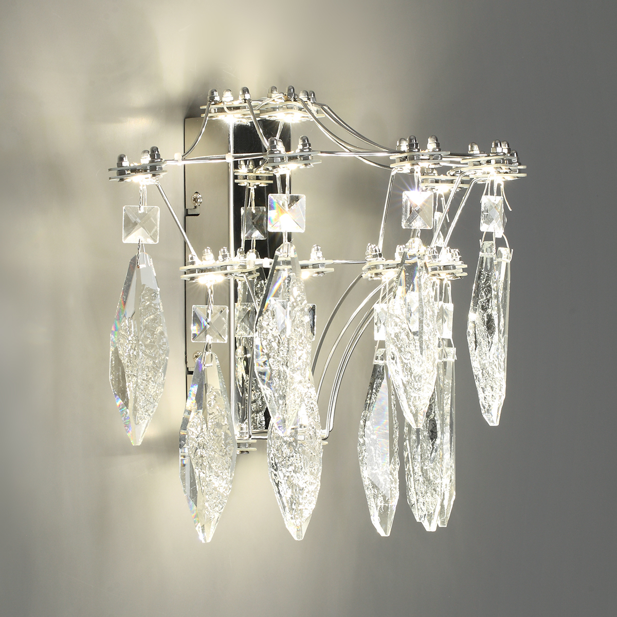 Бра 36*LED*25W, 4000К, 2250lm Odeon Light Flamenco 6699/25WL, хром