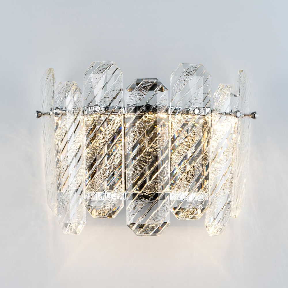 Настенный светильник 12*20*25 см, LED 7W 3000-6000K MODELUX ML.350.250 CR хром