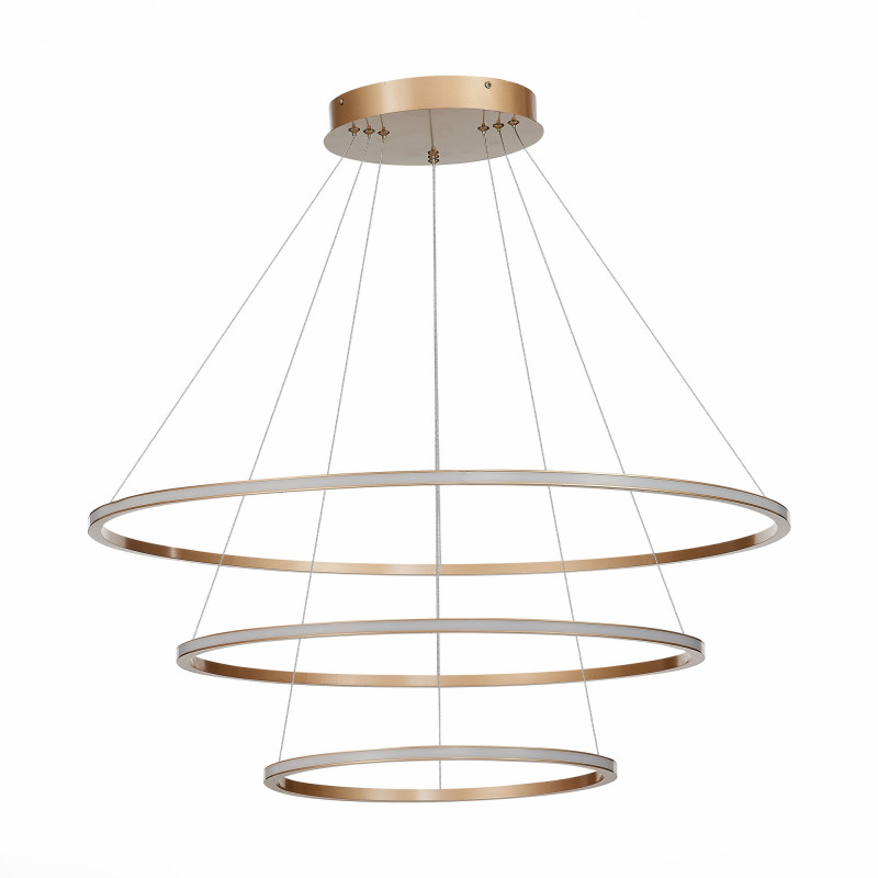 Светильник подвесной 80 см, 114W 4000K ST LUCE ST604 OUT ST604.243.114 Золотистый