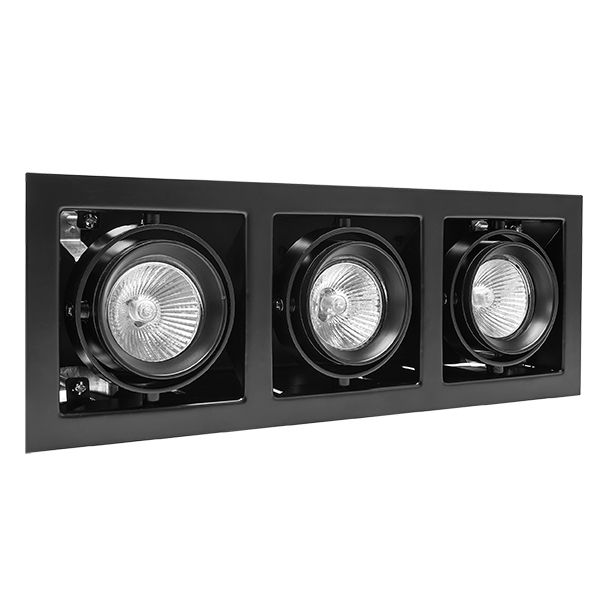 Светильник встраиваемый Lightstar CARDANO 214038 MR16 ЧЕРНЫЙ