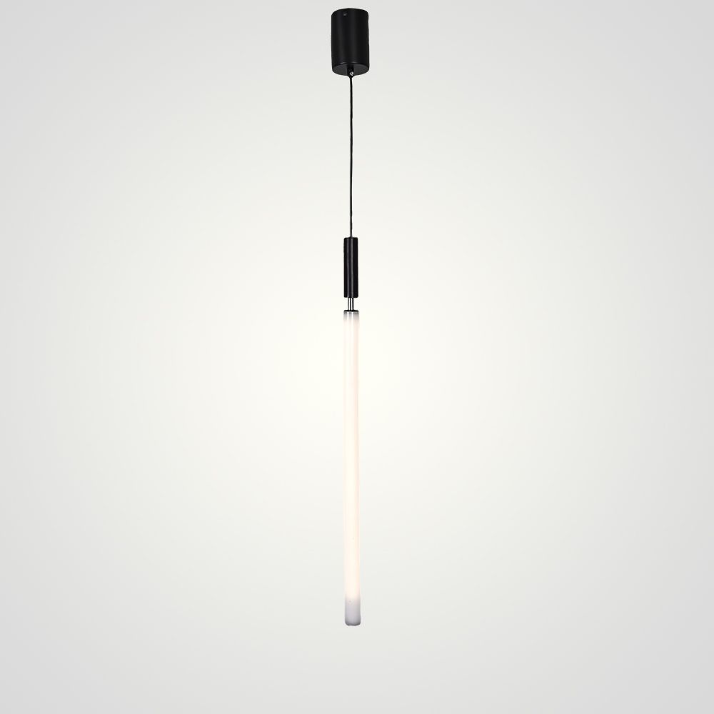 Подвесной светильник DELIA L70 black 4000К 3*3*70 см, 1*LED*12W, ImperiumLoft delia01, Чёрный