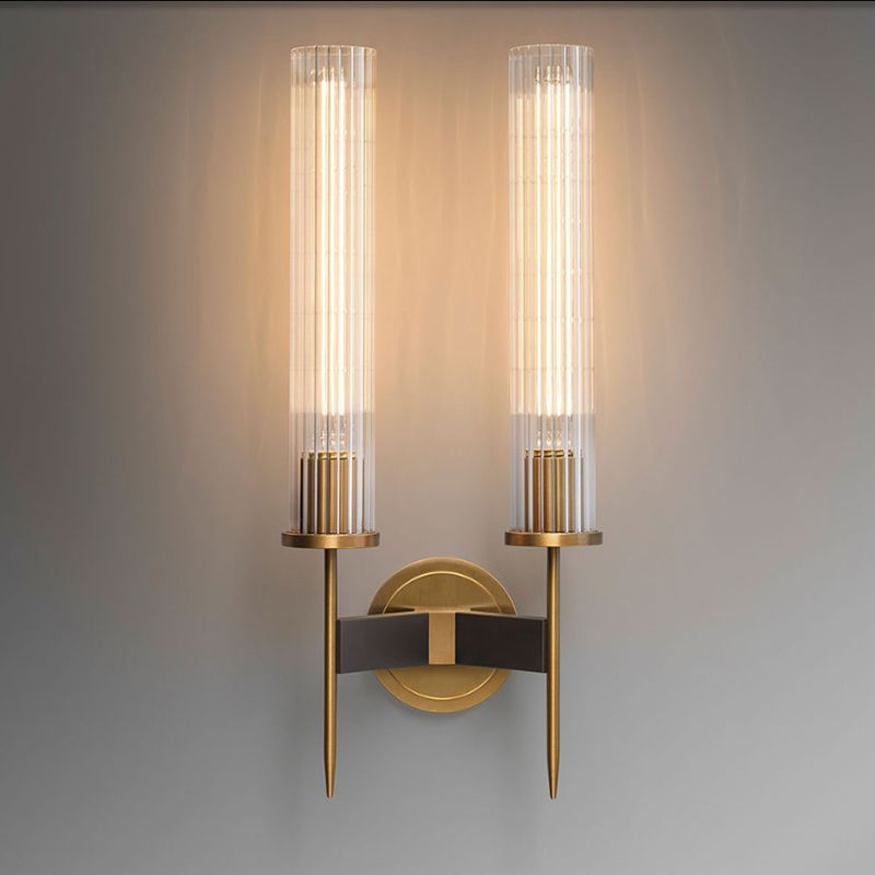 Бра Alouette 2 58*25*58 см, 2*E27*40W, ImperiumLoft BULRASH01, Латунь, Чёрный
