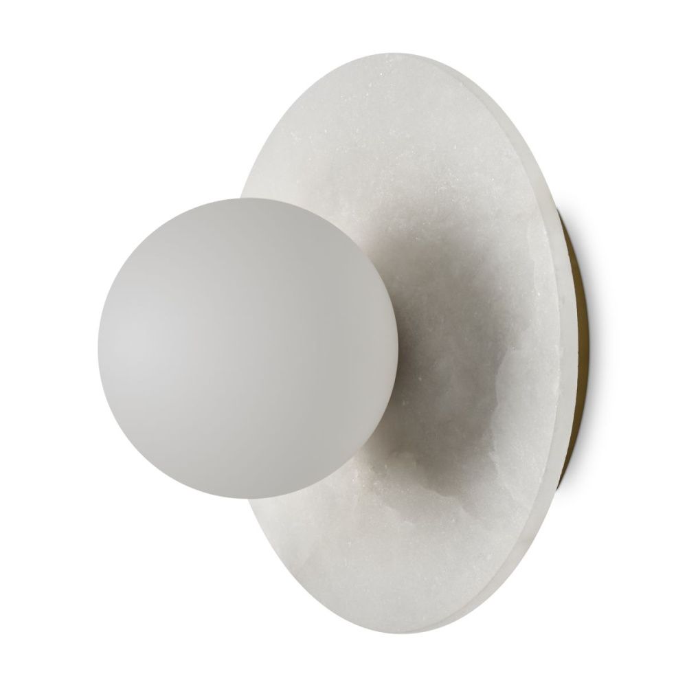 Настенный светильник 20 см, Freya Cave FR5631WL-L20BS, латунь