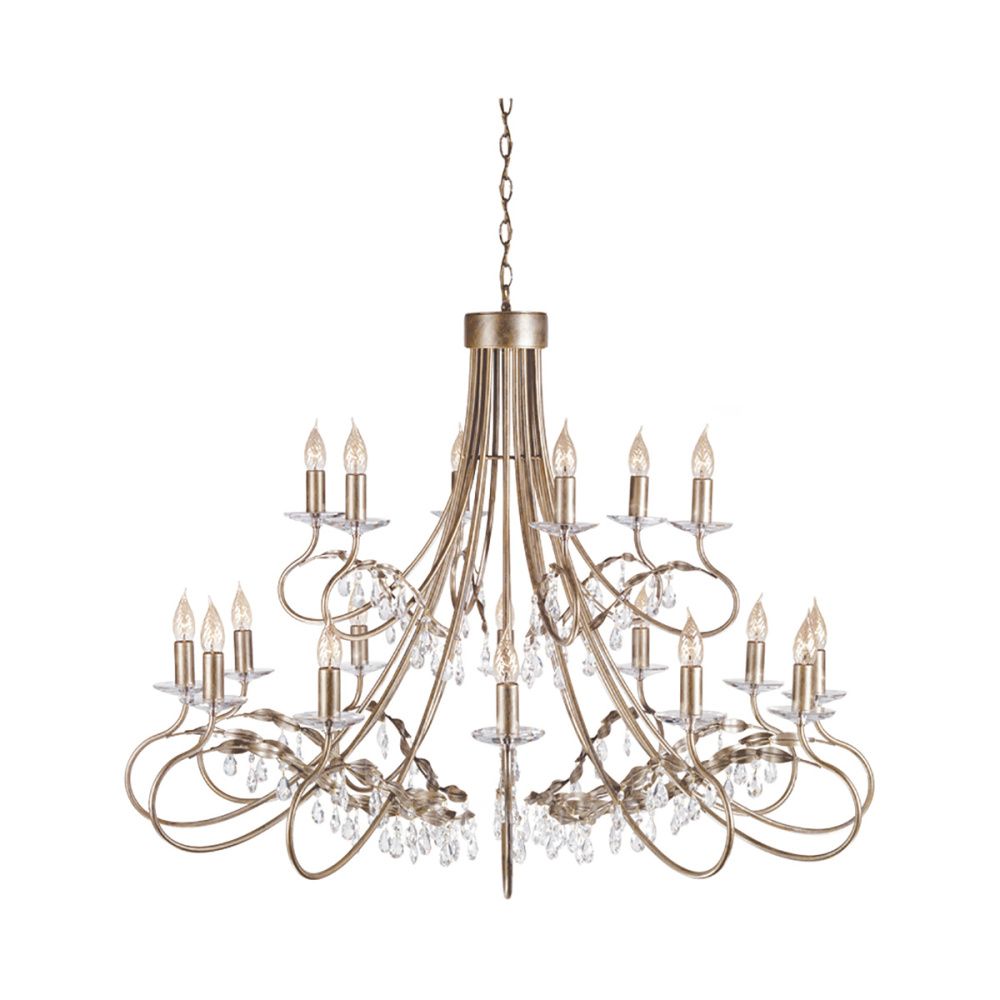 Люстра *115*90-584 см, E14*60W, Natural Concepts Elstead Lighting Christina QZ-MARQUETTE6-A, черный и шампанская бронза