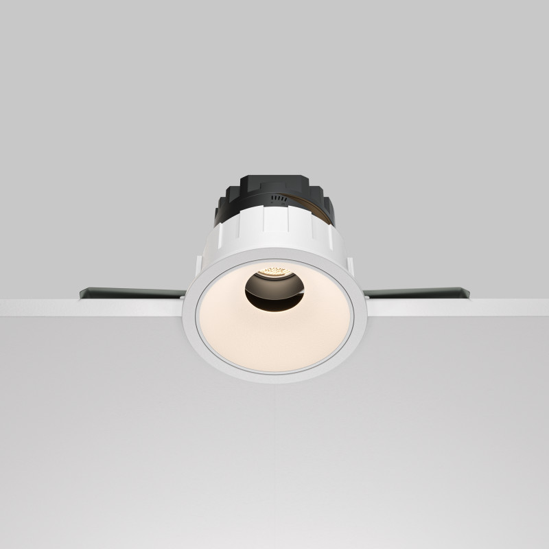 Встраиваемый светильник 8,3*7 см, LED*10W, 4000 К, Wise DL057-10W4K-W Maytoni Downlight, Белый