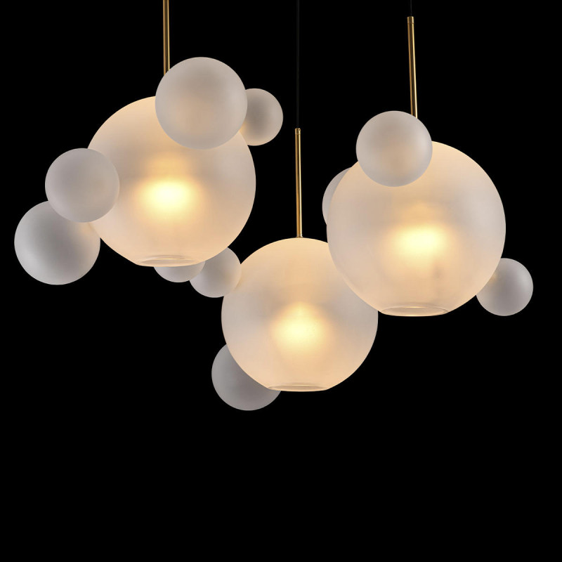 Светильник подвесной LOFT IT Bolle 2030-S3, 30W LED, 3000K, белый
