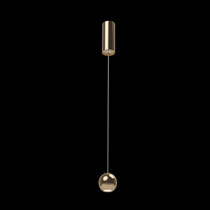 Подвесной светодиодный светильник Maytoni Harmat P067PL-L5RG3K, 5W LED, 3000K, розовое золото