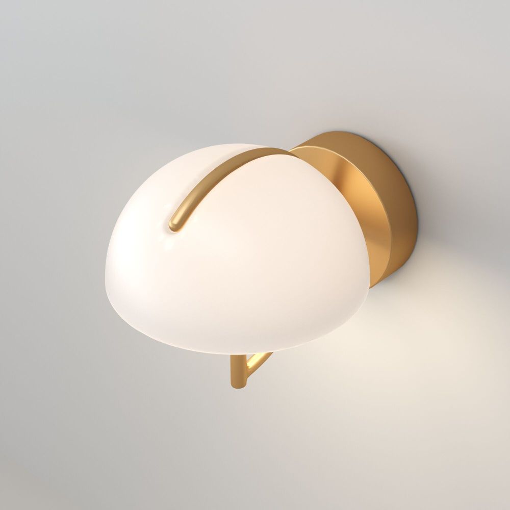 Бра 23*28*24 см, LED*12W, 4000K, Eurosvet Emisfero 50083/1 LED, золото, a069297