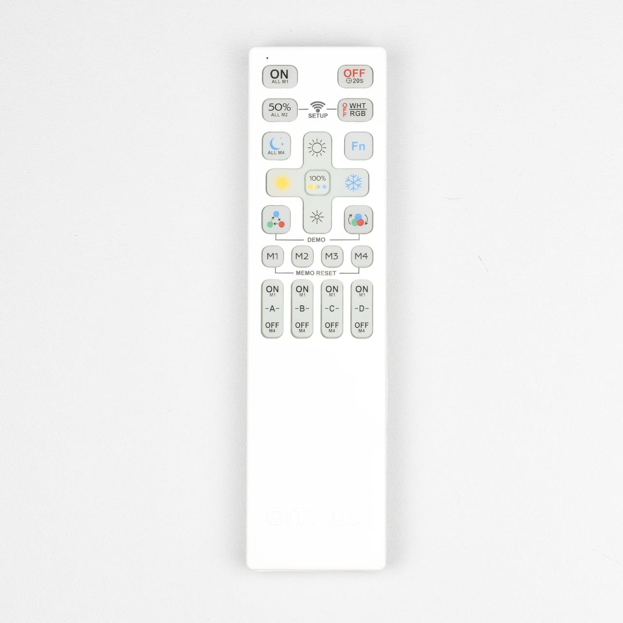 Светильник 66 см, 70W, 3000-5500K, Citilux Адам Смарт CL228A163 RGB LED, бронза
