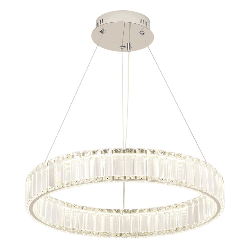Светильник 50 см, 50W, 4000K, Crystal Lux MUSIKA SP50W LED CHROME, хром