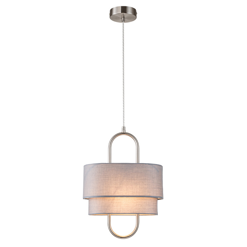 Подвесной светильник 28*16,5*165 см, 1*E14*40W, Indigo Classic V000438, никель, 13024/1P Nickel