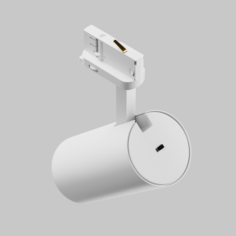 Трековый трехфазный светильник 7 см, 20W, 2700-5000K, Maytoni Focus Led TR197-3-20WCCT-M-W, белый