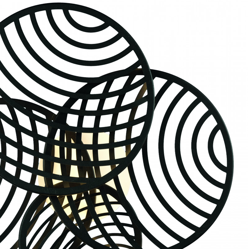Бра 69,5*63,5*17 см, LED *  60W, 3000К Mantra Colladge 7230, черный
