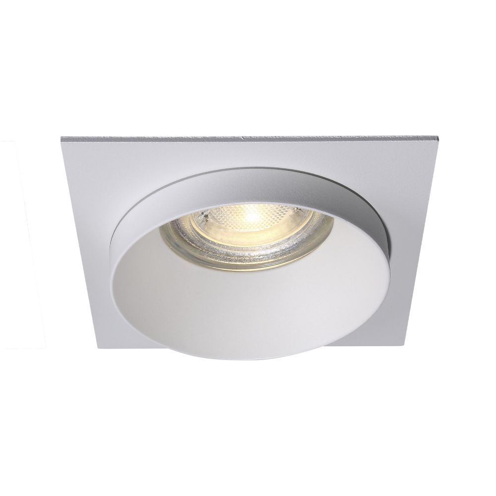 Светильник встраиваемый Crystal Lux CLT 044C1 WH-WH белый, вр 6,2 см