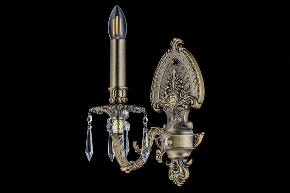 Бра *25*48 см, 2*E14*40W, Dio D`arte Estrada Estrada E 2.1.1.600 A, Золото