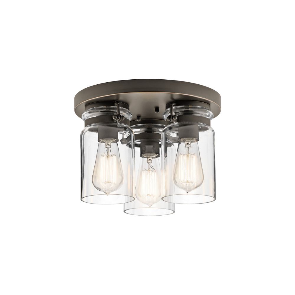 Светильник *28*22 см, E27*60W, Natural Concepts Kichler Brinley 240A/GR, бронза